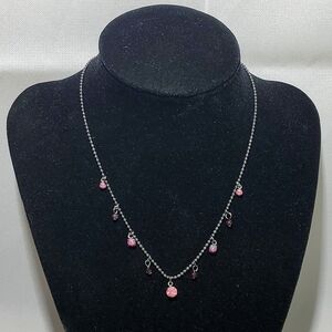 FREE ADD-ON‼️ Claire's Kids Pink/Red Gem Necklace